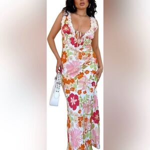 Floral Maxi Dress Bailey rose